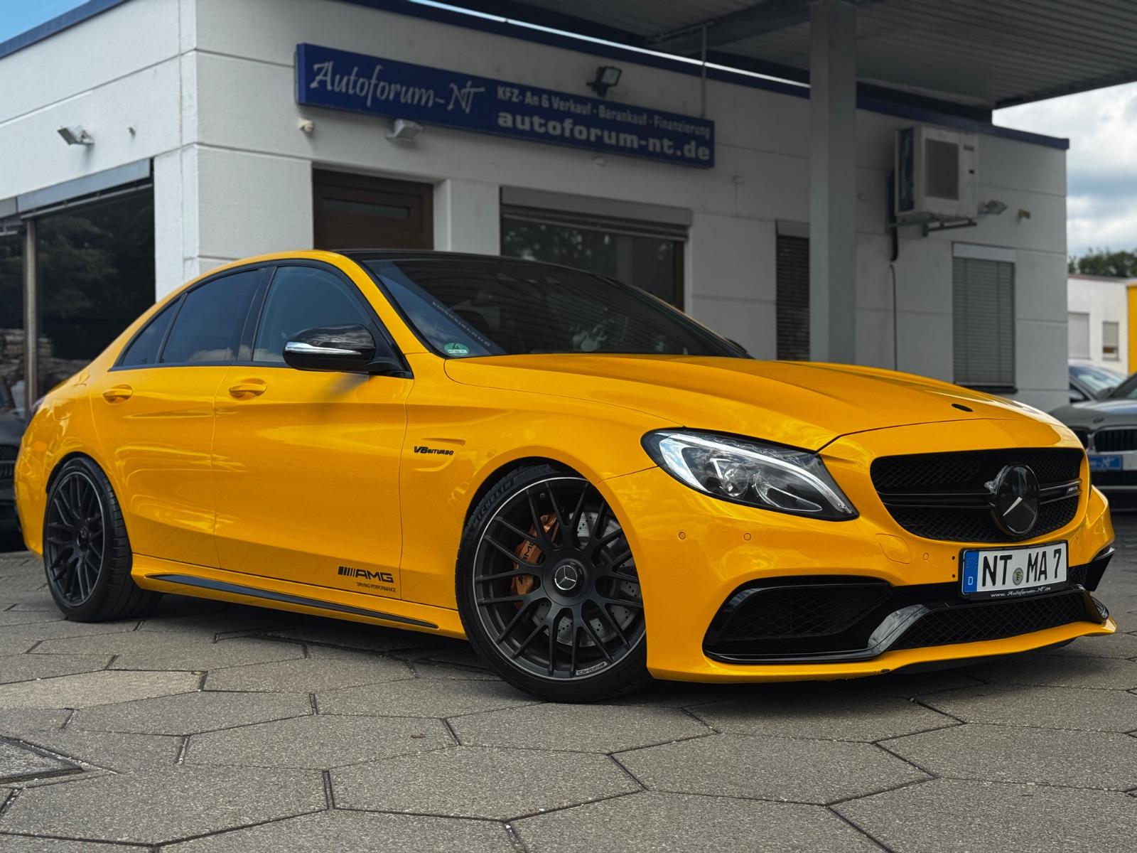 Mercedes-Benz C 63 AMG YELLOW EDITION/ACC/NIGHT PAKET