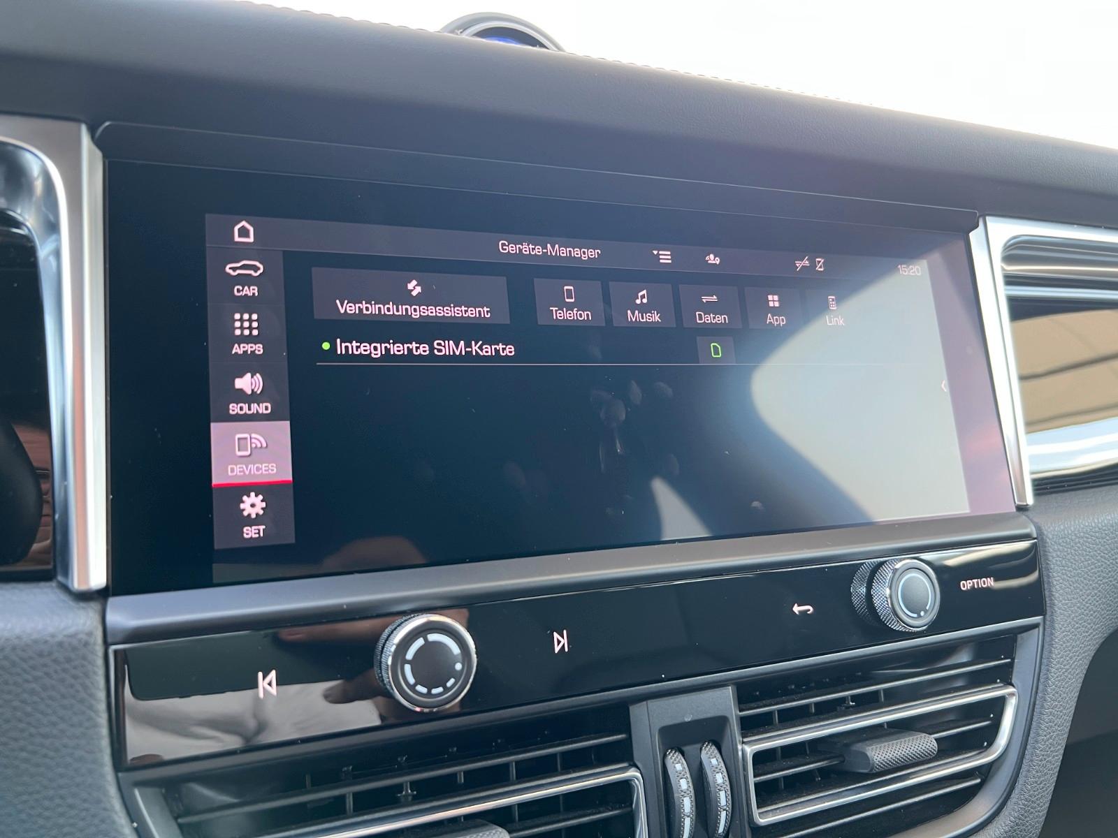 Porsche Macan S DE-FZG LUFT 75L AHK 21" RS APPROVED MWST