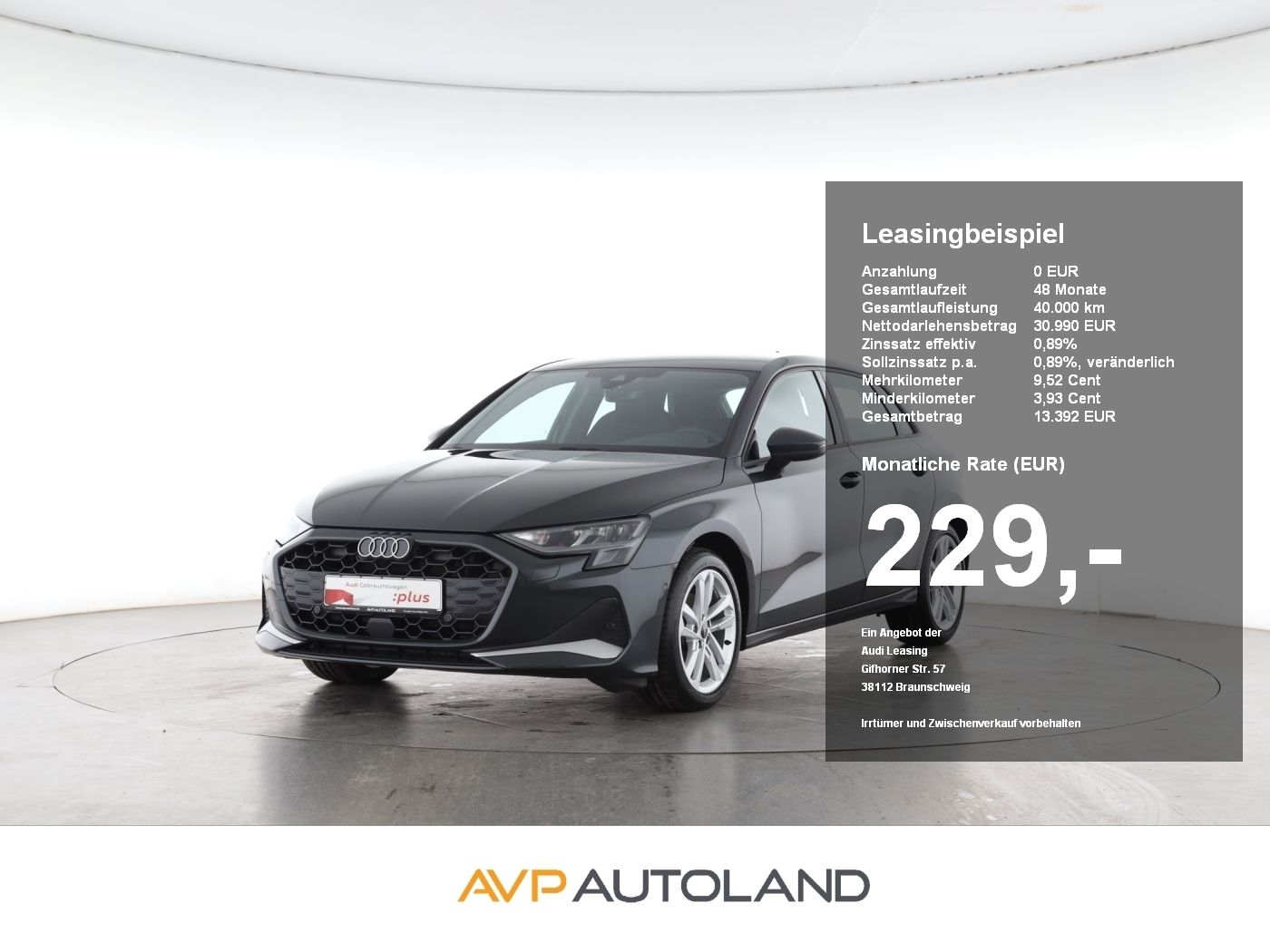Audi A3 Sportback 35 TFSI advanced *AHK inkl. WKR
