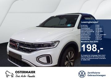 Volkswagen Leasingangebot: Volkswagen T-Roc Cabriolet GOAL 1.0TSI 116PS ACC.KAMERA.NAV