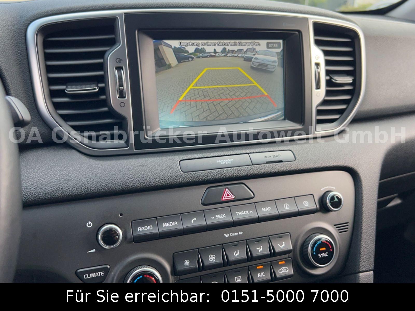 Kia Sportage 1.6 T-GDi 177PS Kamera Lenkradheizung