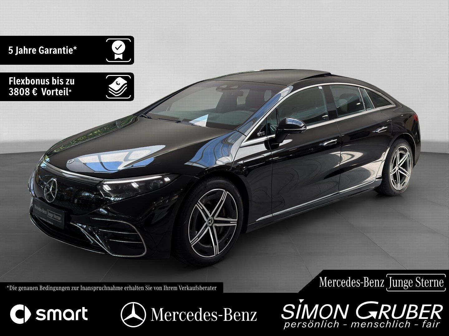 Fahrzeugabbildung Mercedes-Benz EQS 580 4M AMG Pano Hyper Sitzklima Massage