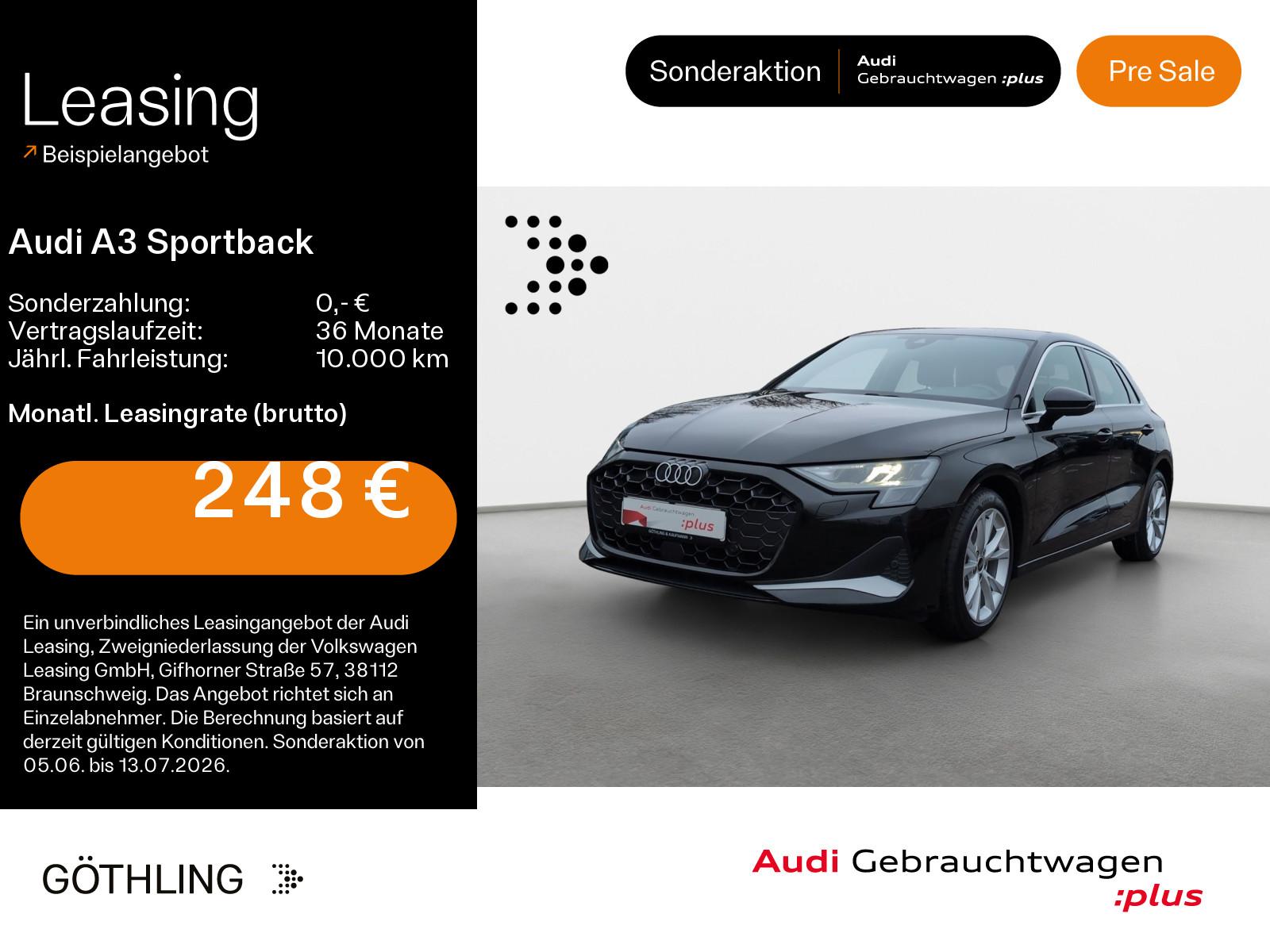 Audi A3 Sportback 35 TDI Advanced S tro*LED*Virtual*N
