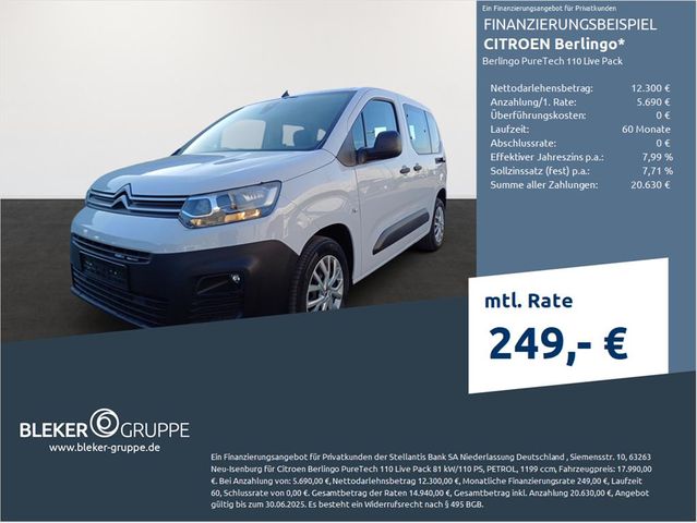 Citroën Berlingo PureTech 110 Live Pack