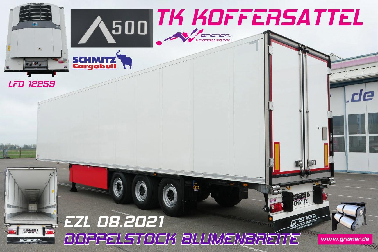 Schmitz Cargobull SKO 24/DOPPELSTOCK BLUMEN TK A500 DRP FP 45