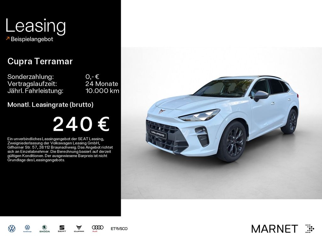 Cupra Terramar 1.5 TSI DSG Navi*Kamera*Matrix*Keyless*