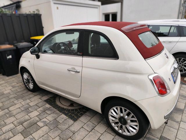 Fiat 500 Cabrio, innen Schwarz,Bluetooth,