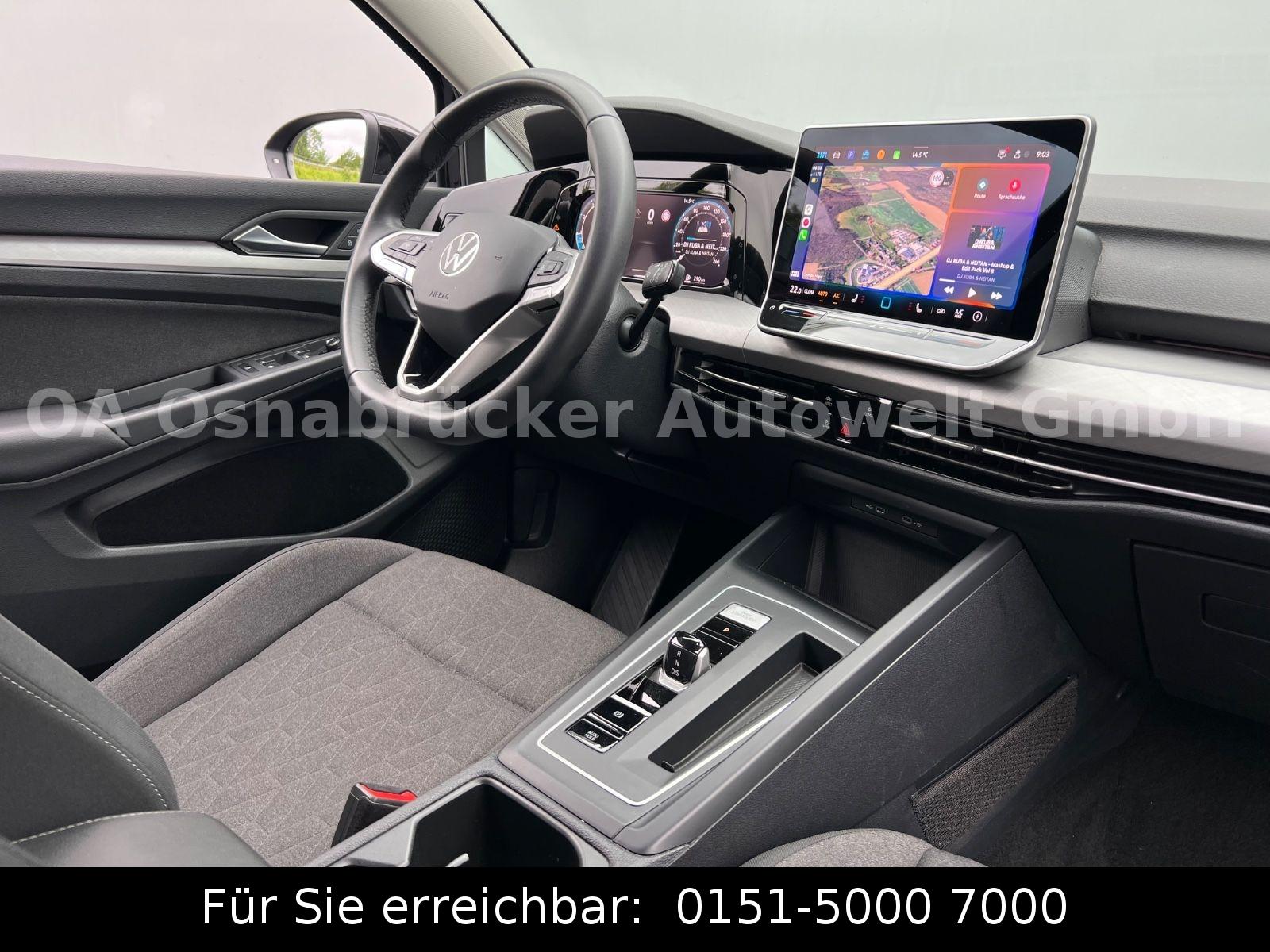 Volkswagen Golf 8 Kombi 1.5 eTSI 150PS Life Lenkradheizung, миниатюра 9