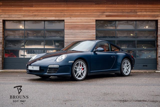 Porsche 997 Carrera 4S *Blau/Terracotta-Approved 11.25