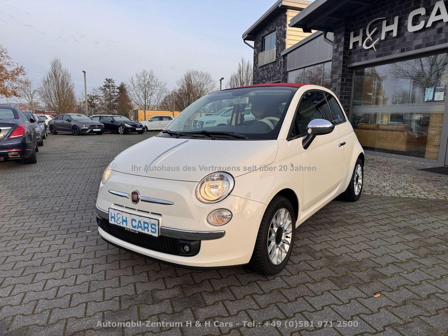 Fiat 500 1.2 8V Lounge Cabrio Klima Alu MFL