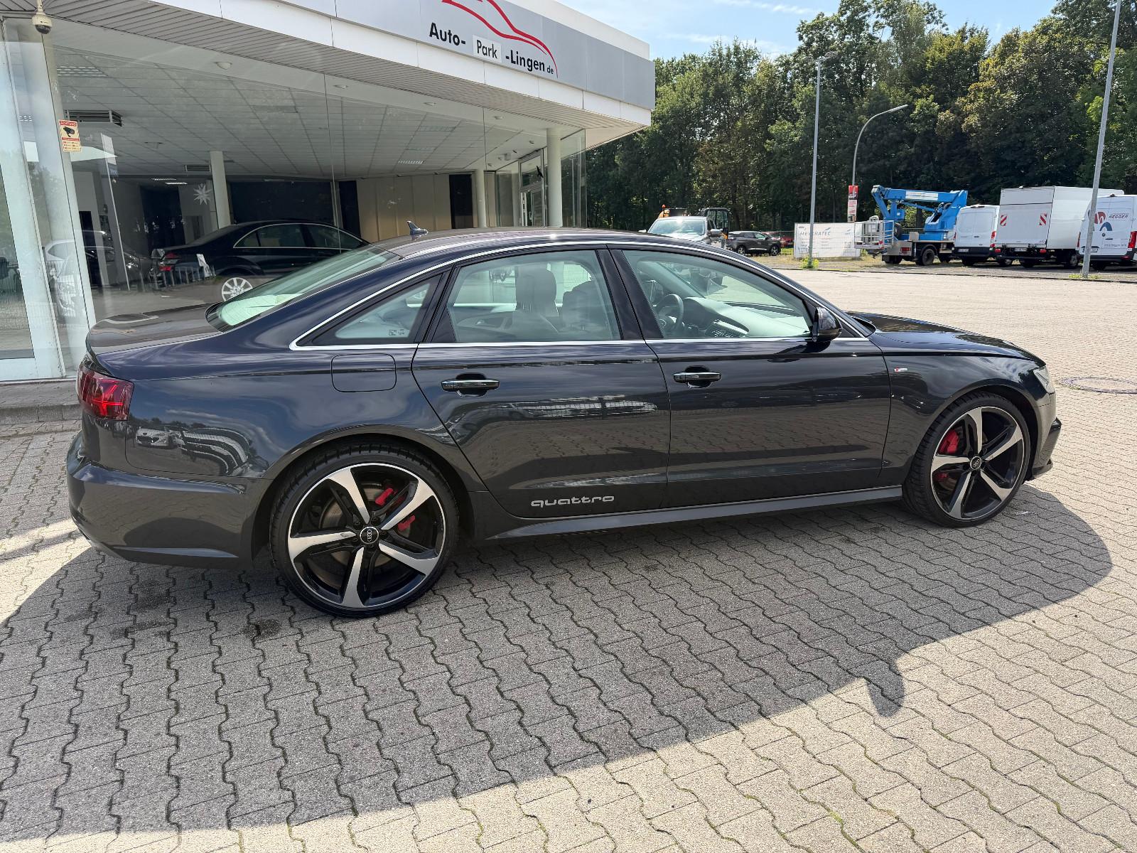 AUDI A6 LIM. 3.0 TDI S-LINE COMPLET LED / GPS / CUIR / QUATT | 272 ch | 4X4 | BVA | HAYON ÉLECTRIQUE | PACK SPORT | VOLANT EN CUIR