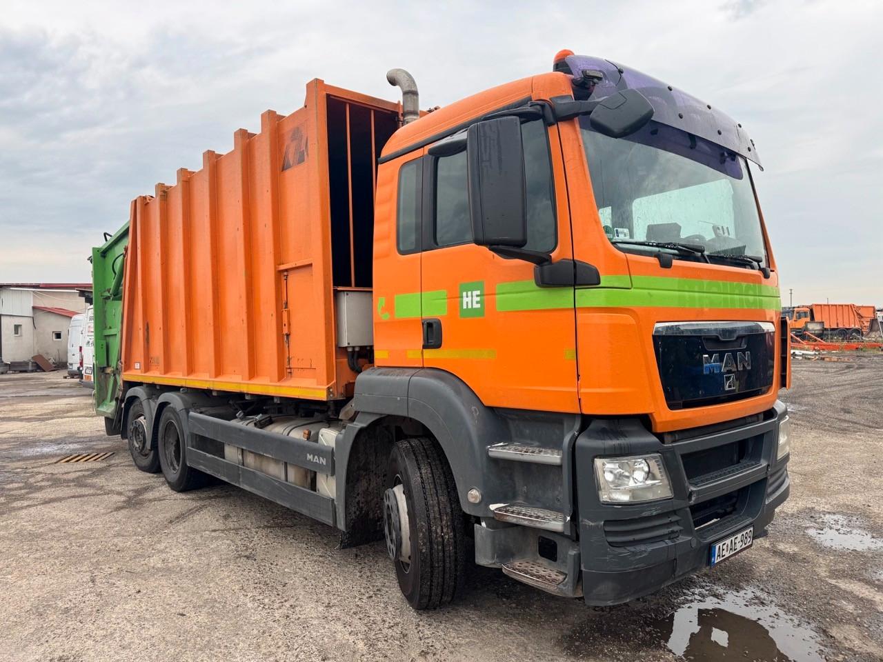MAN TGS 26.320 6X2 BL + HALLER X2
