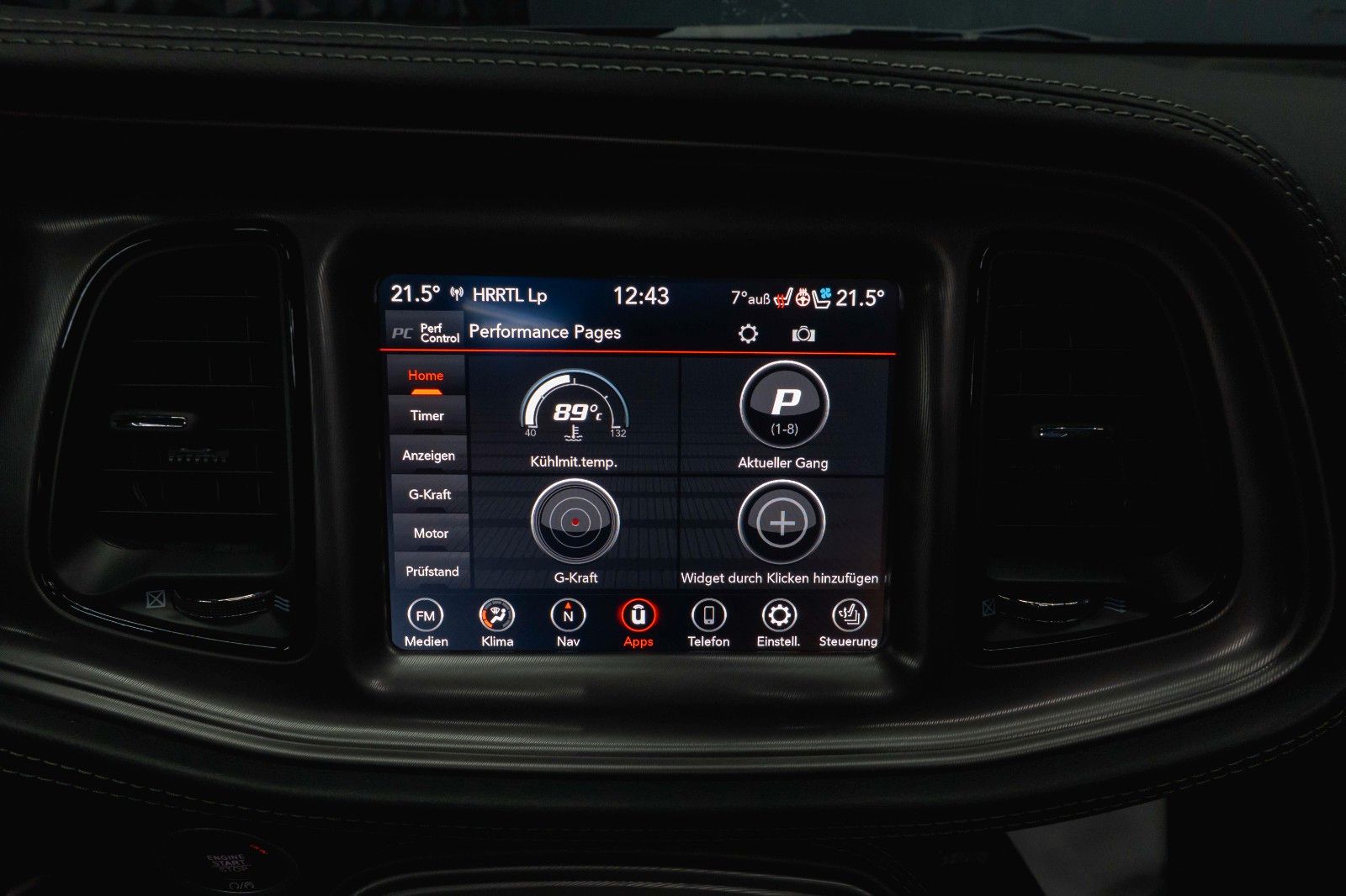 Fahrzeugabbildung Dodge Challenger 5.7 V8 R/T SRT Performance SuperTrack