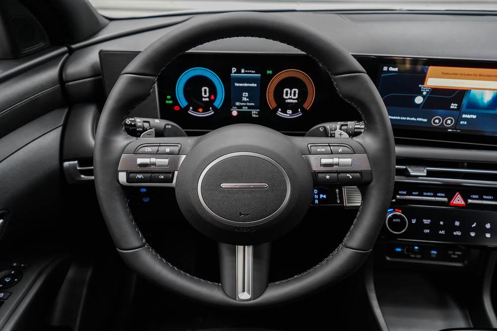 Hyundai TUCSON 1,6 T HEV AT Black Line LAGER, миниатюра 9