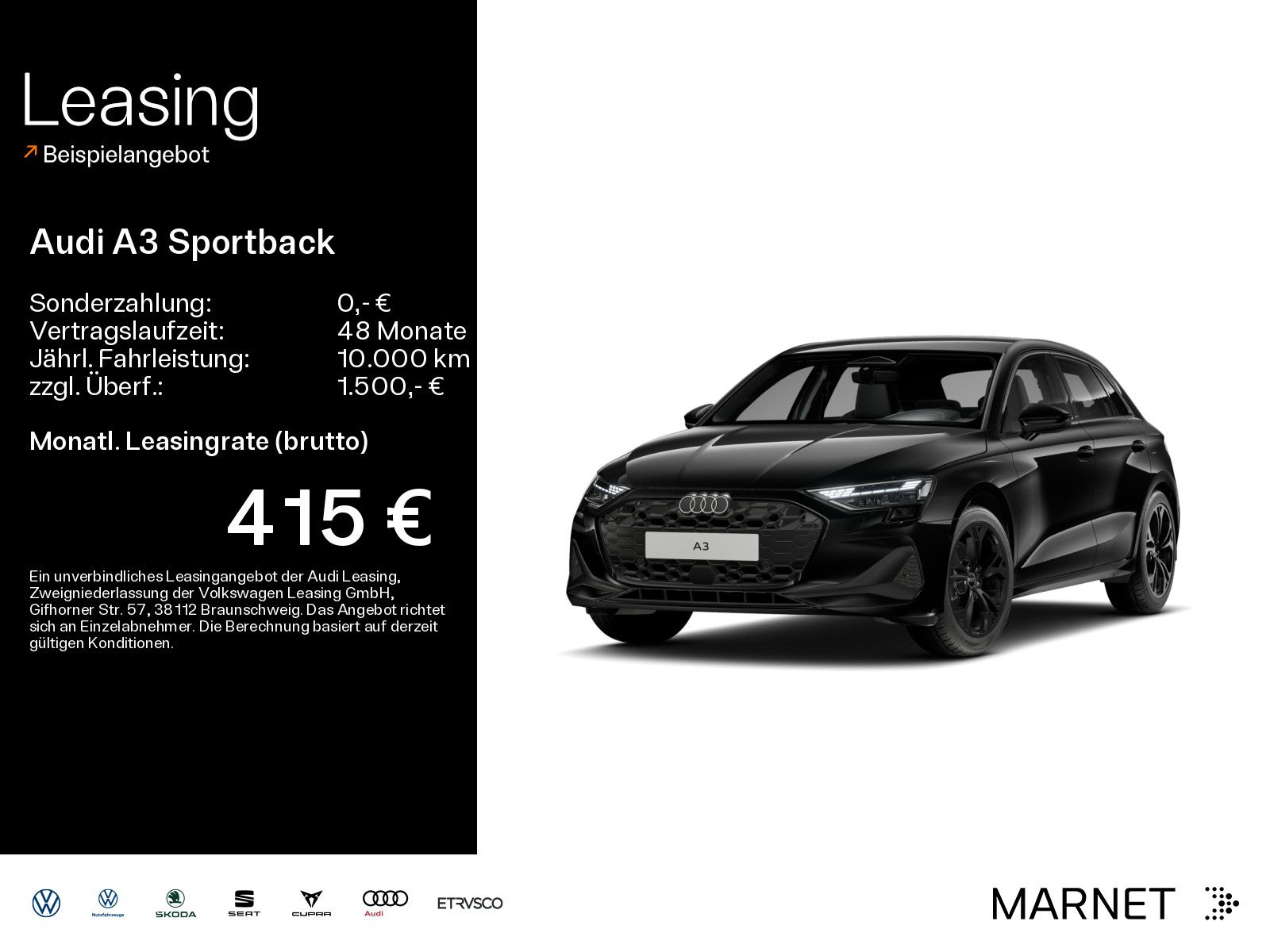 Audi A3 Sportback TFSI 110 kW S tronic