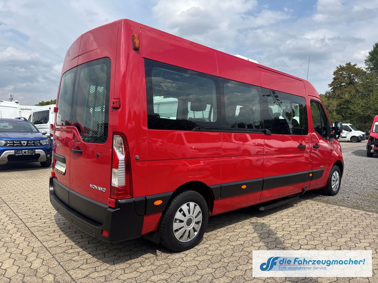 Fahrzeugabbildung Opel Movano StandHZG PDC Berganfahrass.*8036