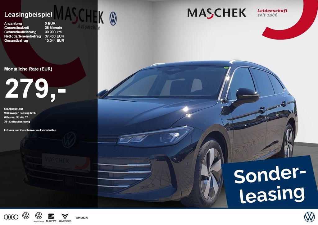Volkswagen Passat Business 1.5 eHybrid Sonderleasing ohne z