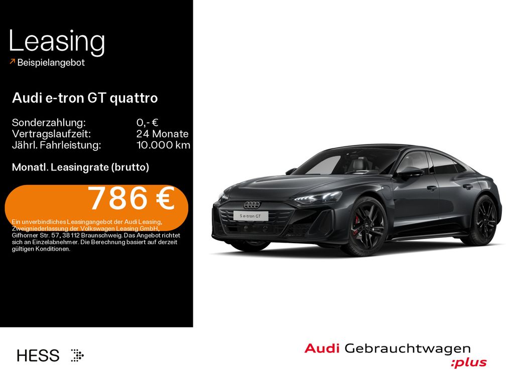 Audi e-tron GT S quattro*NAVI-PLUS*LASER*HUD*PANO*B&O