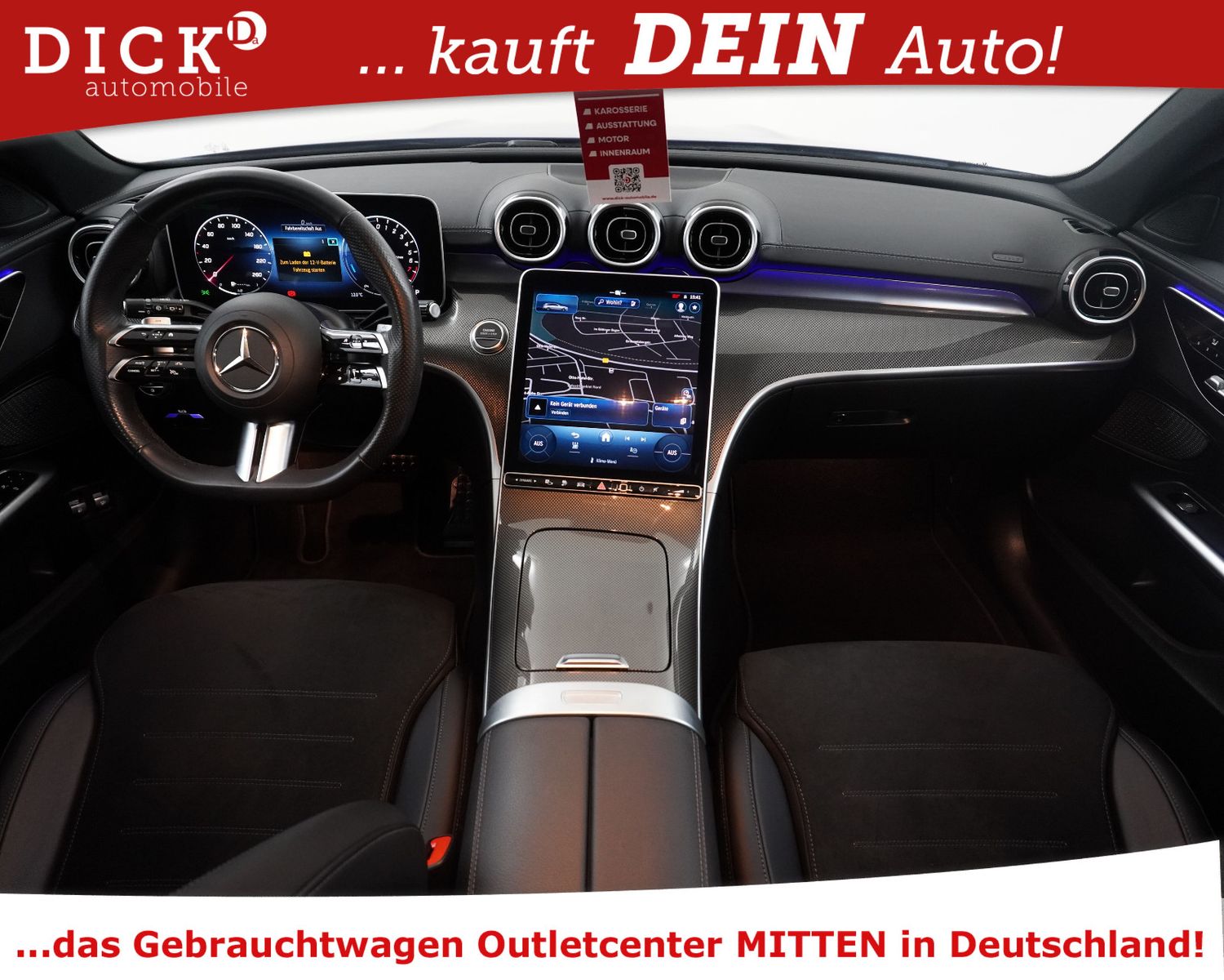 Fahrzeugabbildung Mercedes-Benz C300e 2X AMG Line NIGHT+PANO+STDHZ+MEMO+KAM+ACC+