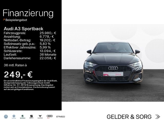 Audi A3 Sportback 40 TFSI e S line LED*Virtual*Sound