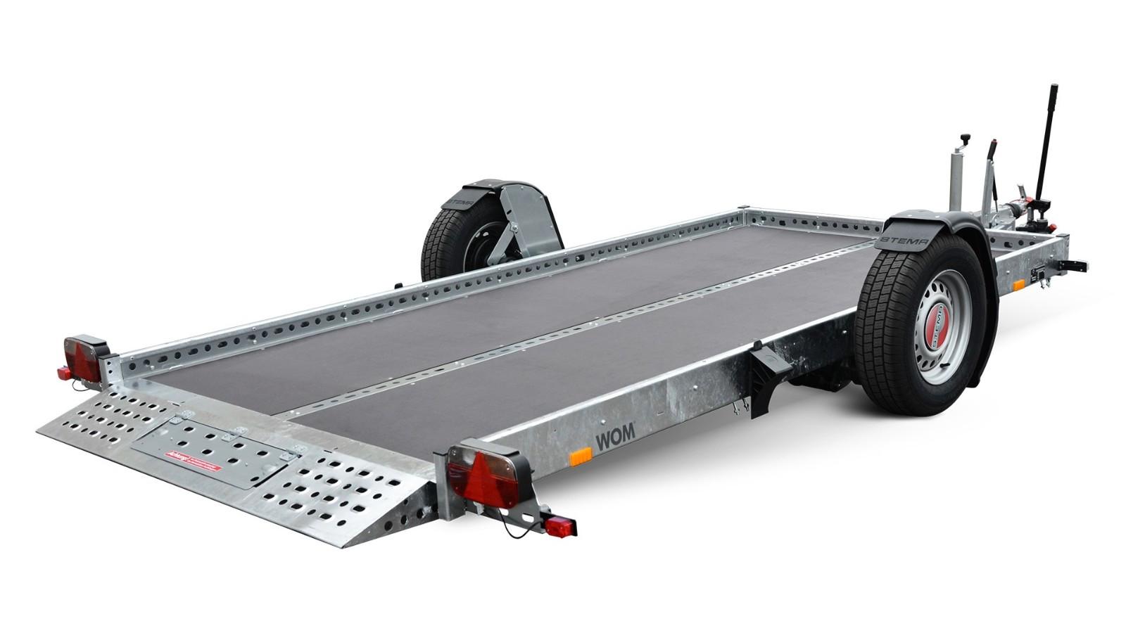 Stema WOM 1800 KG Absenkanhänger 100 KM/H AKTIONSPREIS