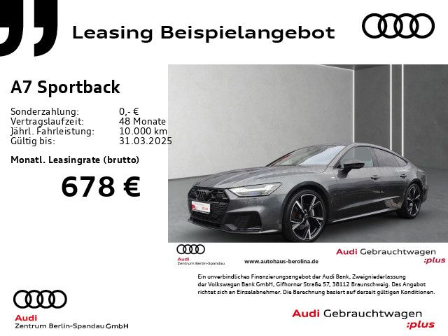 Audi A7 Sportback 45 TFSI qu. S line S tronic *B&O*