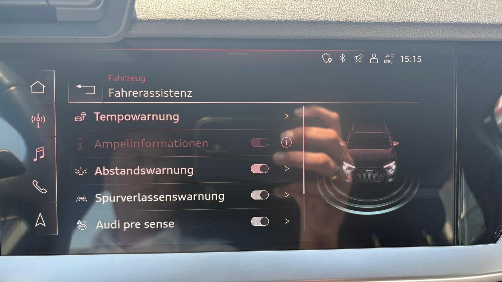 Audi A3 Sportback 30 TFSI advanced LED Navi PDC DAB, миниатюра 28