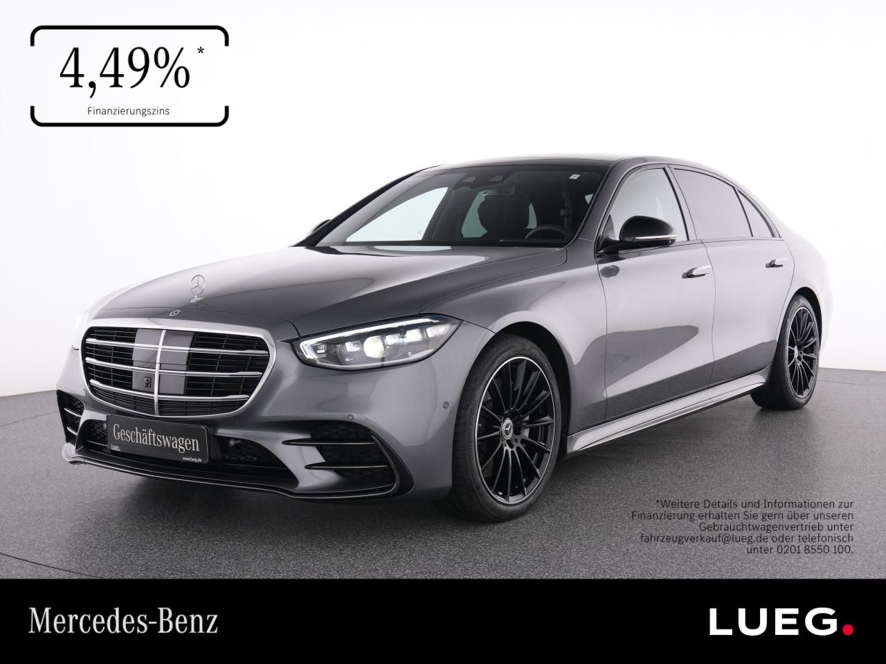 Mercedes-Benz S 350 d L AMG+20''+STANDHZG+HUD+PANO+HA-LENKUNG+
