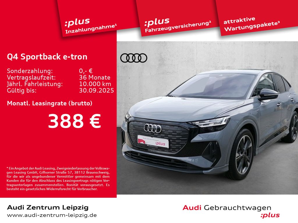 Audi Q4 Sportback 45 e-tron *Matrix*AHK*Assistenz+*