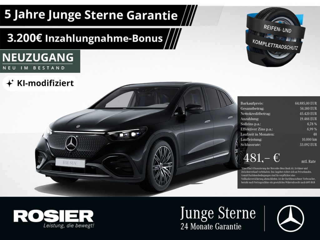Mercedes-Benz EQE 350+ SUV AMG Sport Premium Hyperscreen NIGHT