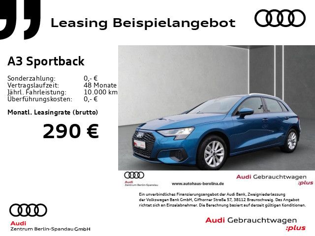 Audi A3 Sportback 35 TFSI *Smartph.-int.*GRA*PDC*SHZ*