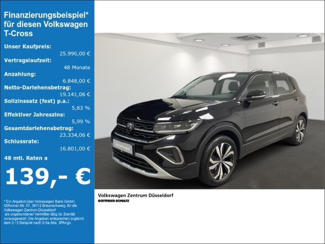 Volkswagen T-Cross 1.0 TSI DSG Style Rückfahrkamera