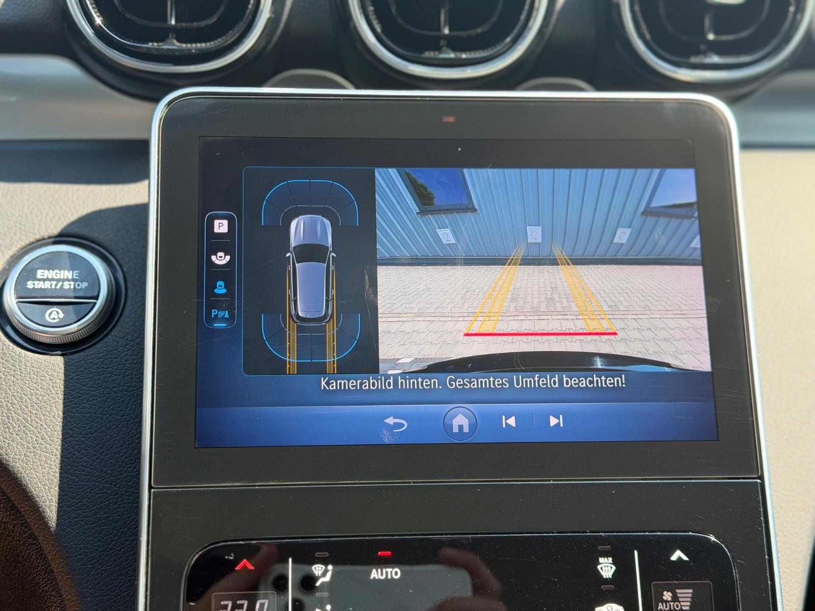 Mercedes-Benz C-Class d T 9G-Tronic Distronic Kamera Spur Tot-Ass, миниатюра 21