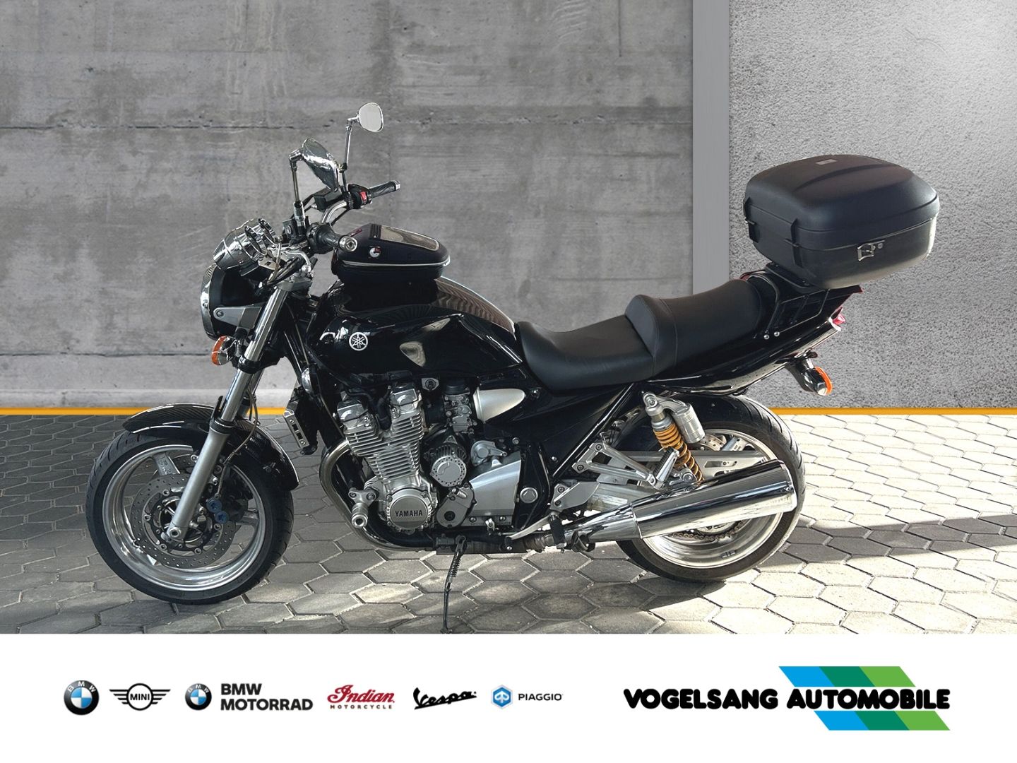 Fahrzeugabbildung Yamaha XJR 1300 Tankrucksack und Topcase inklusive