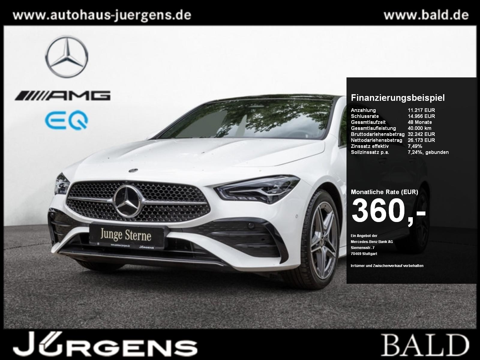 Mercedes-Benz CLA 200 Coupé AMG-Sport/LED/Cam/Pano/Keyl/Winter