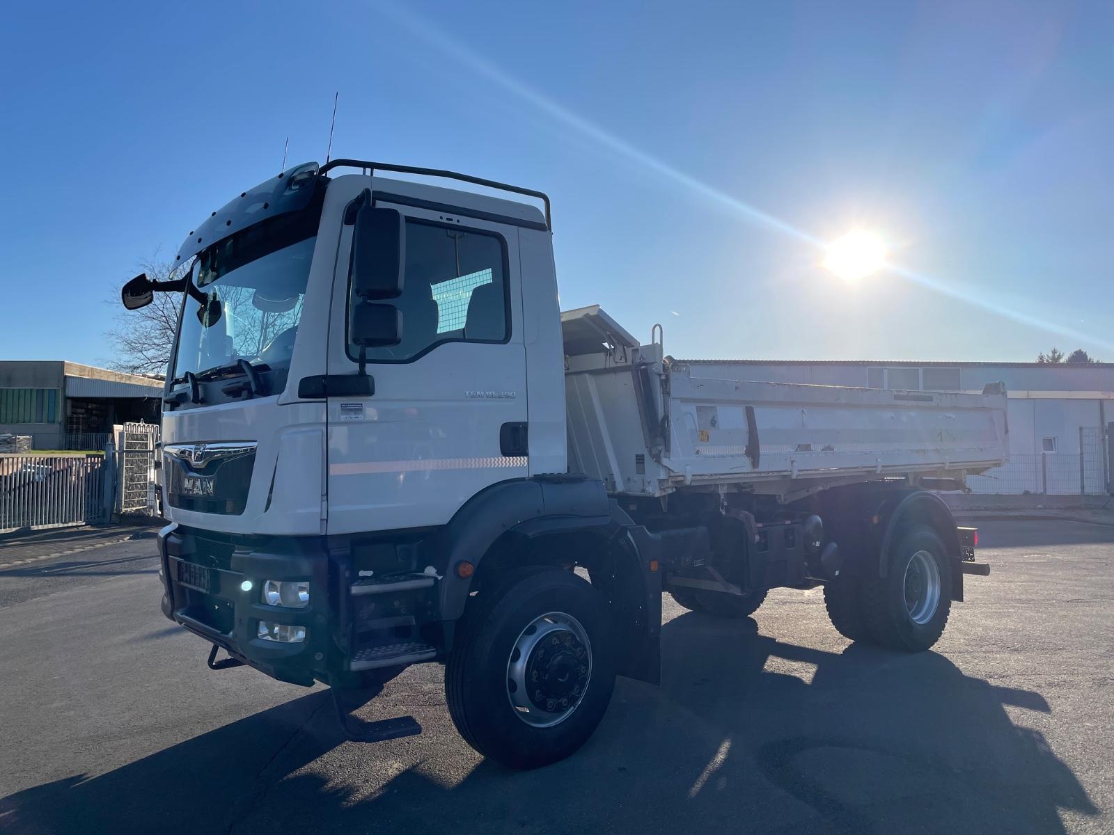 MAN TGM 18.290 4X4 Meiller Kipper