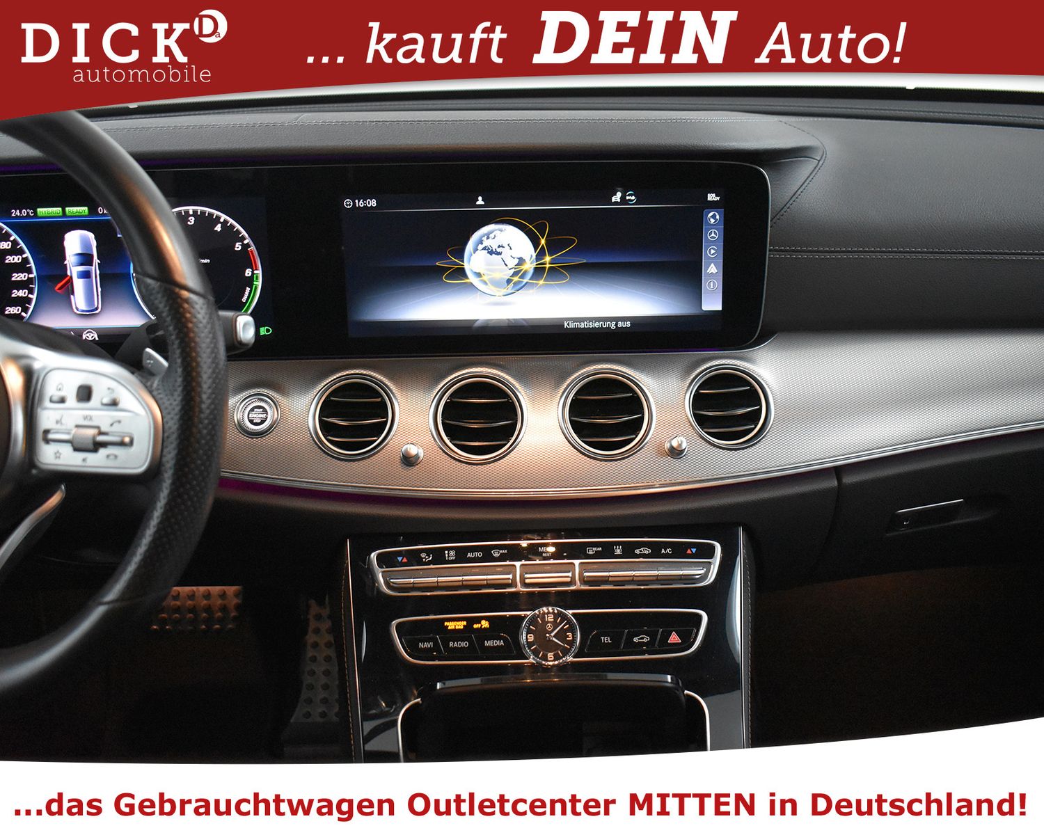 MERCEDES-BENZ E 300de 2X AMG Line NIGHT+WIDES+STDHZ+COMAN+BURM - Image 14