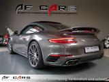 Porsche 911 Turbo 991 3.8 Pano PDLS+ Temp Carbon - : Coupe, Grau