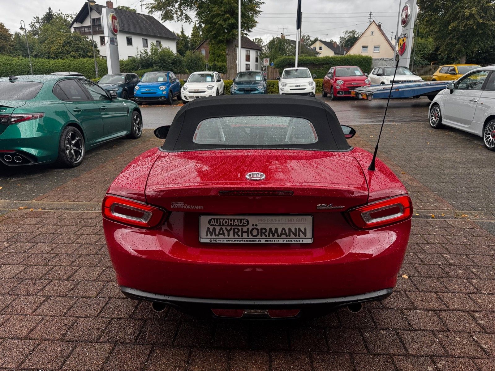 Fahrzeugabbildung Fiat 124 Spider