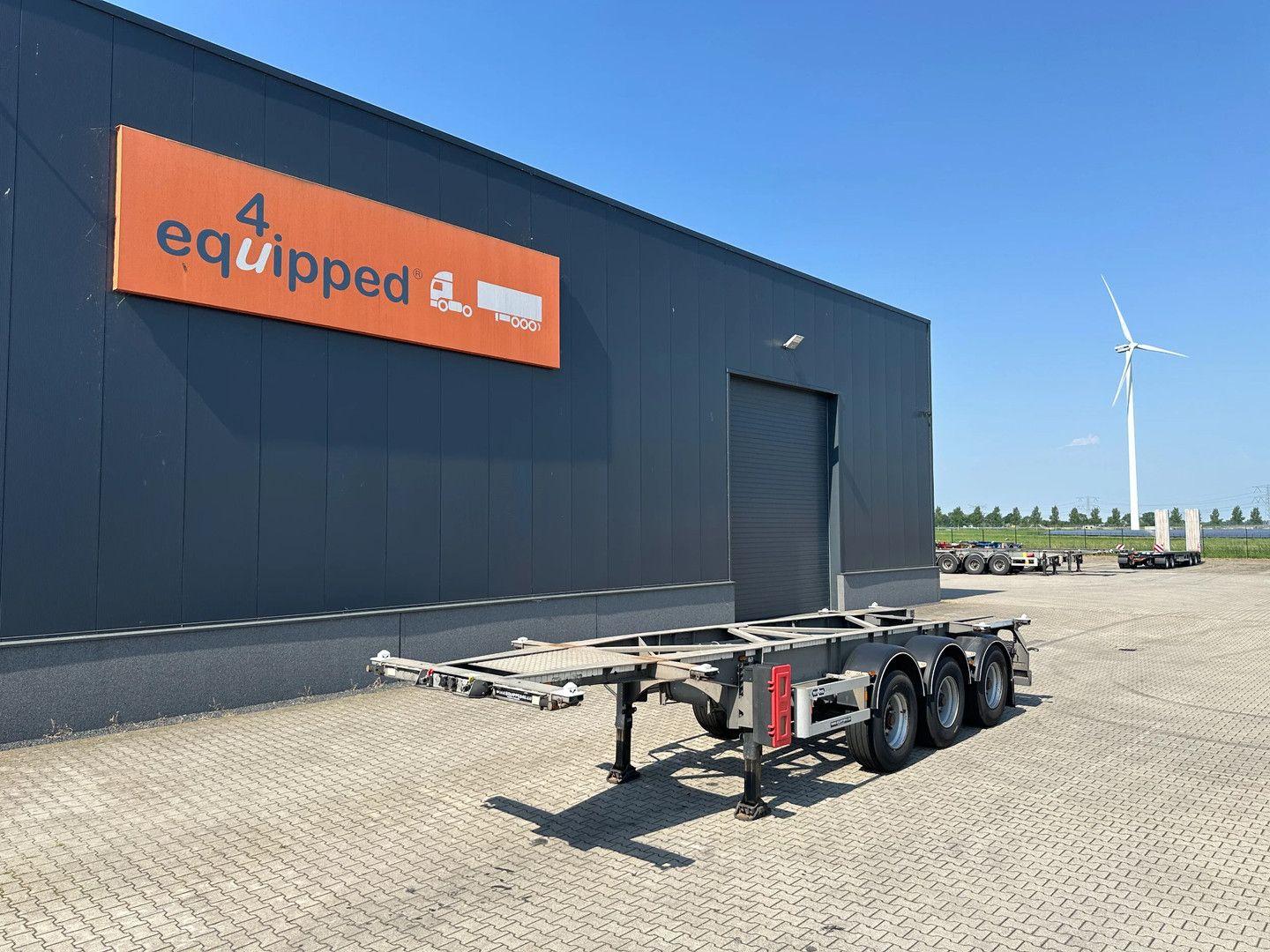 Vanhool 20FT/30FT ADR CHASSIS / galvanized / BPW DRUM /
