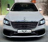 Mercedes-Benz Mercedes Benz S63 AMG 4MATIC + L /Sitzb./Pano - weiße Mercedes-Benz S 63 AMG