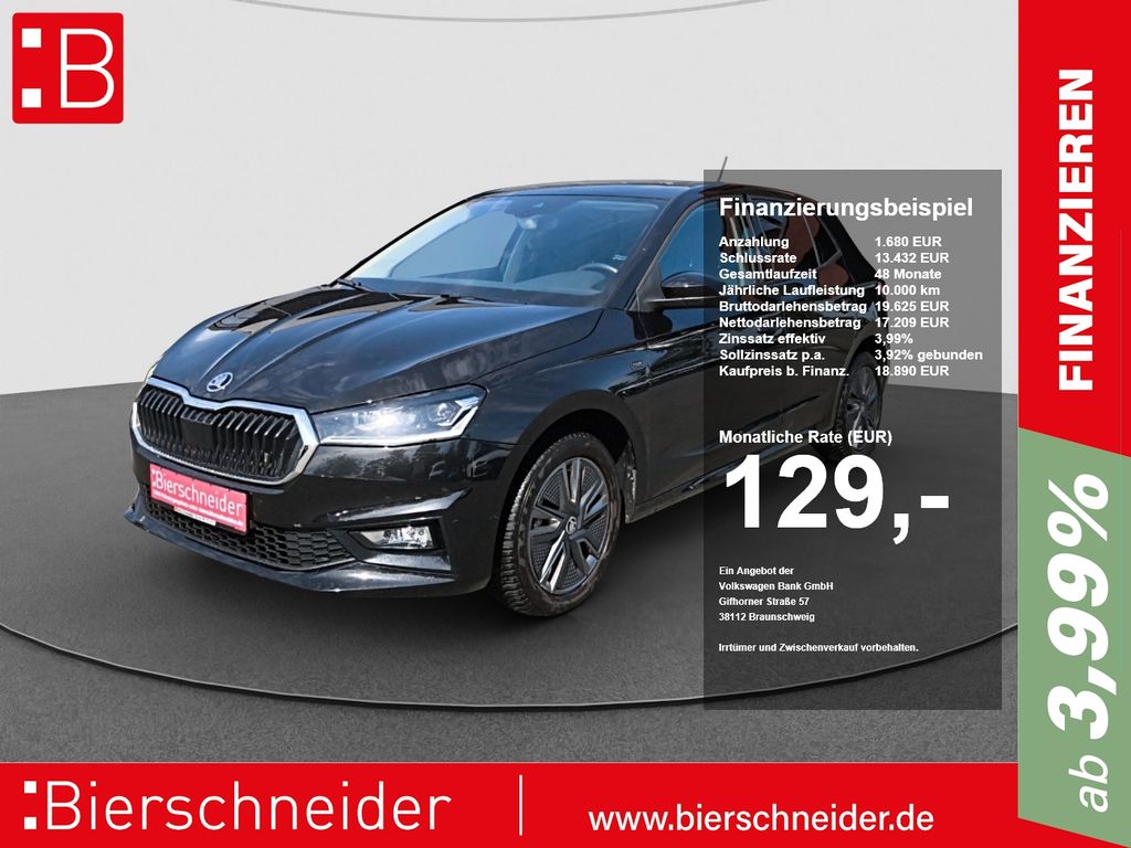 Fabia 1.0 TSI Tour RFK PDC SITZH