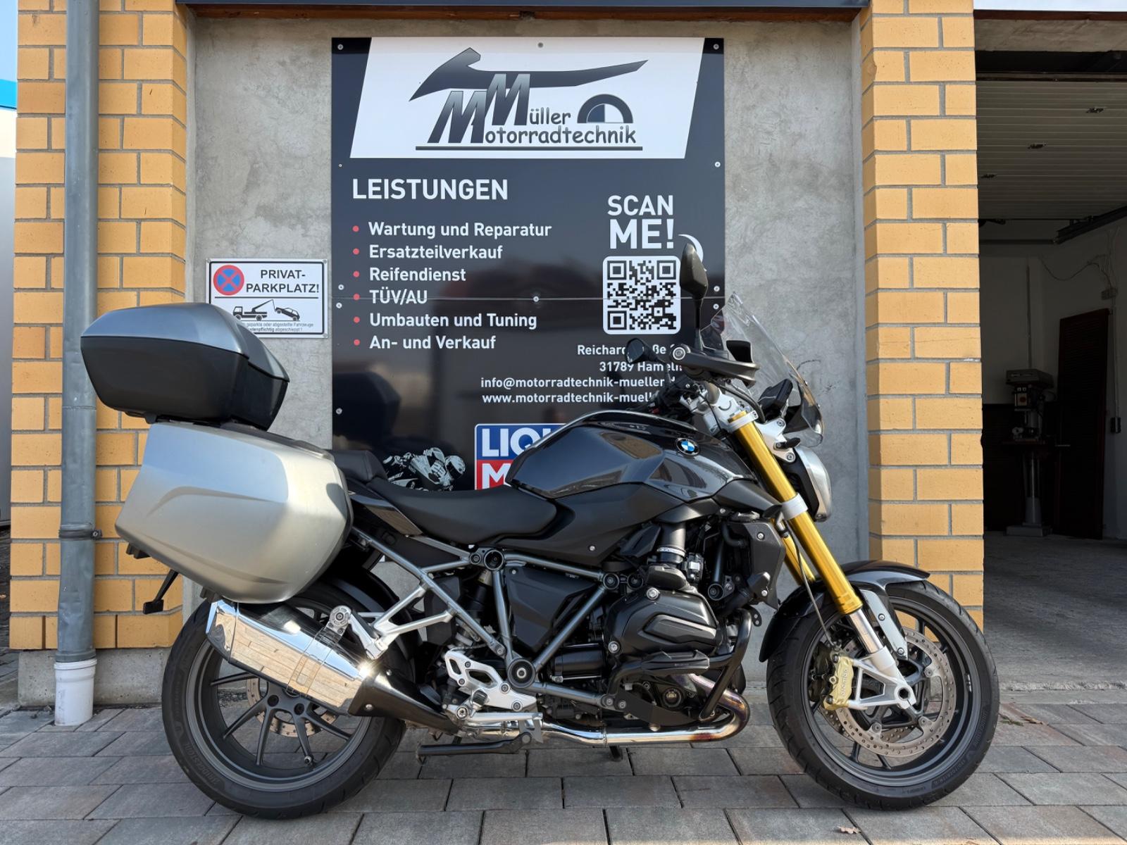 BMW R1200R Koffer Topcase 2.Hand