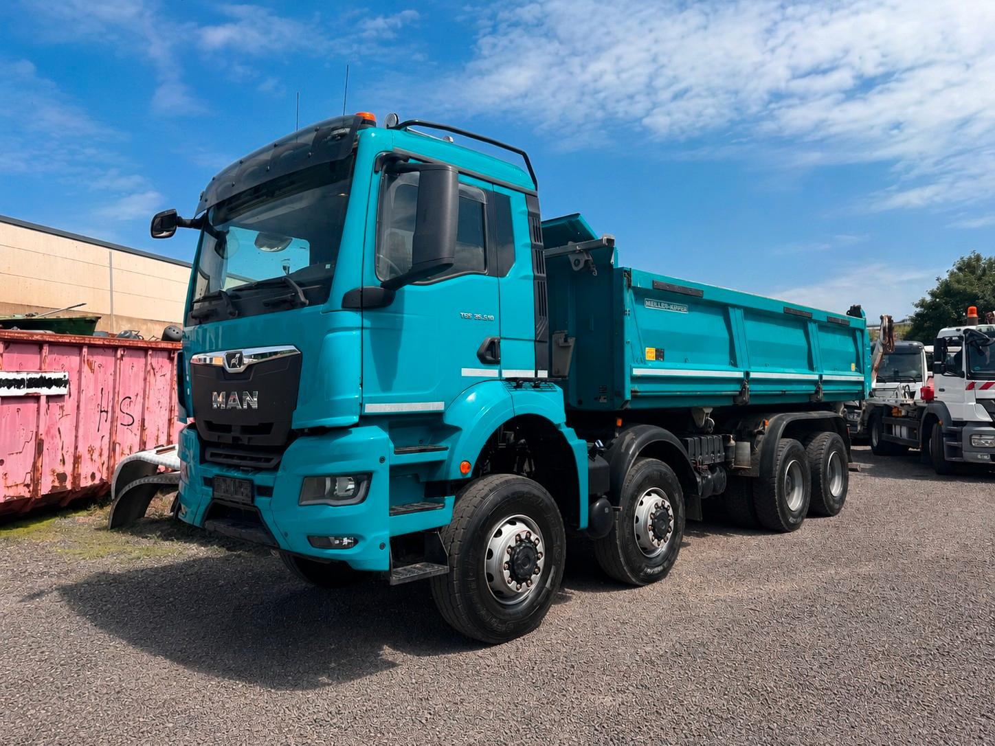 MAN 35.510 8x8 Meiller 3S. Kipper | Bordmatik | TOP