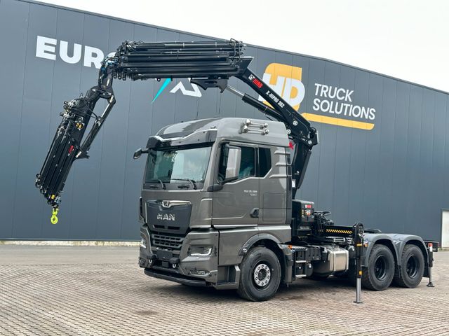 MAN TGX 26.580 6x4 Kran Hiab 302-6 + Jib-4