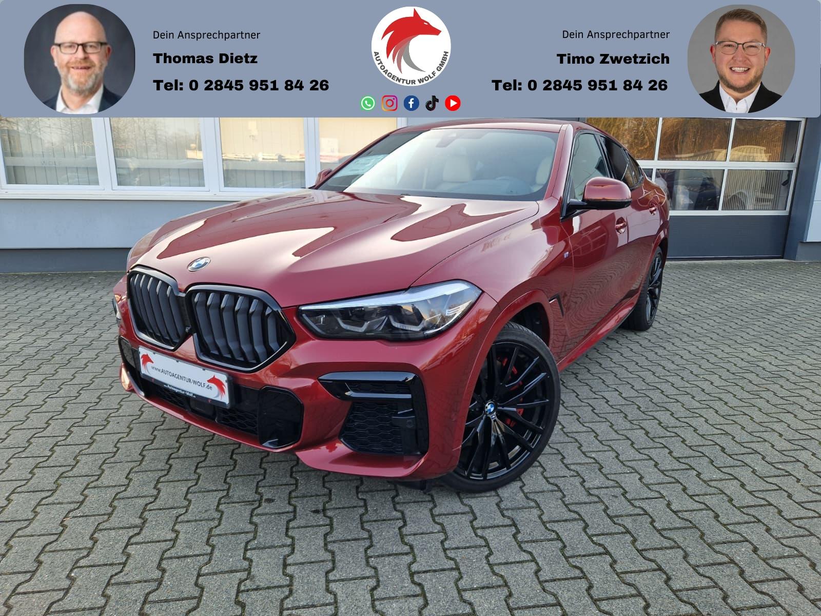 BMW X6  40 d*M*Sport xDrive *Pano*Kamera*LM-F 9,5x22