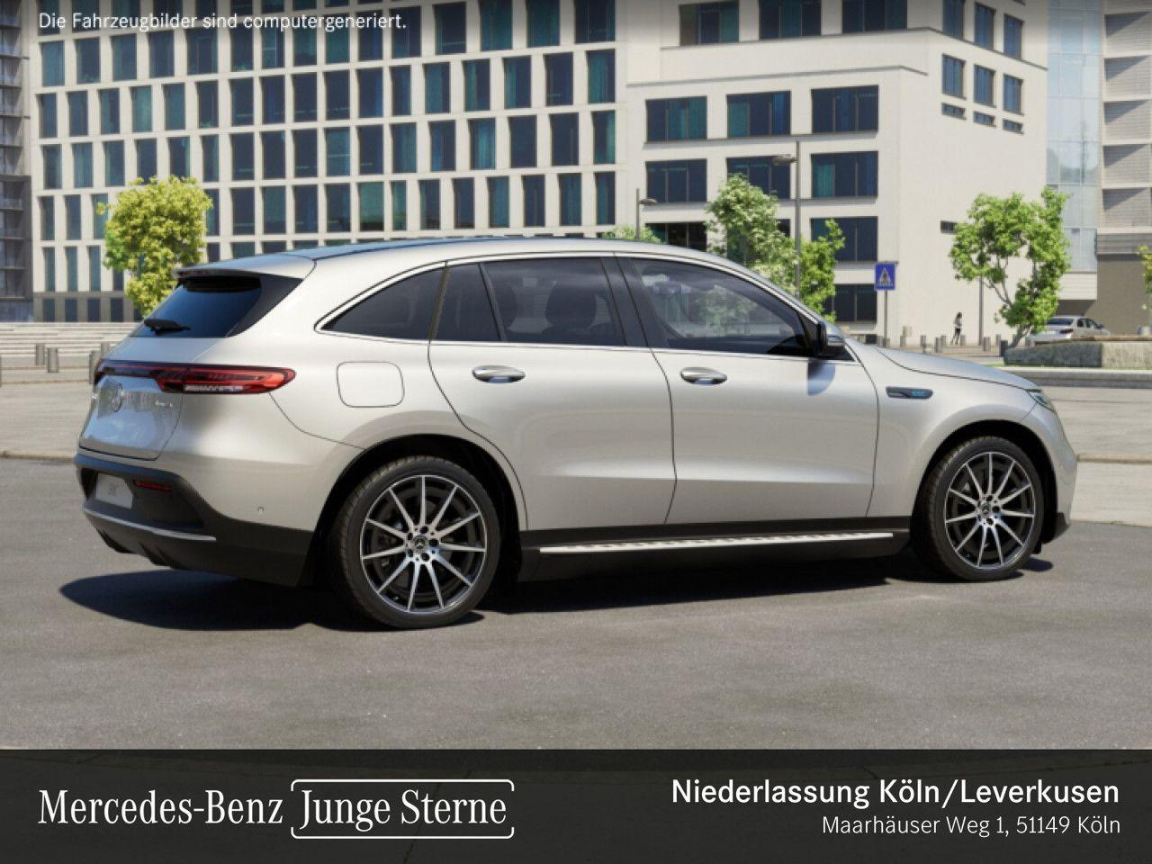 Mercedes-Benz EQC 400 4M AMG/SHD/MBeam/Trittbr/360°/HuD/Distr