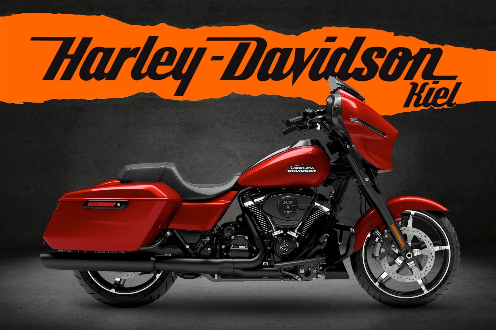 Fahrzeugabbildung Harley-Davidson Street Glide  FLHX MY25 117cui Kurzfristig Ver.