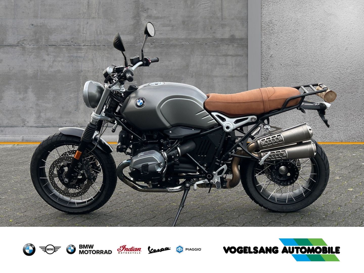 Fahrzeugabbildung BMW R nineT Scrambler, LED-Zusatzscheinwerfer, Gepäc