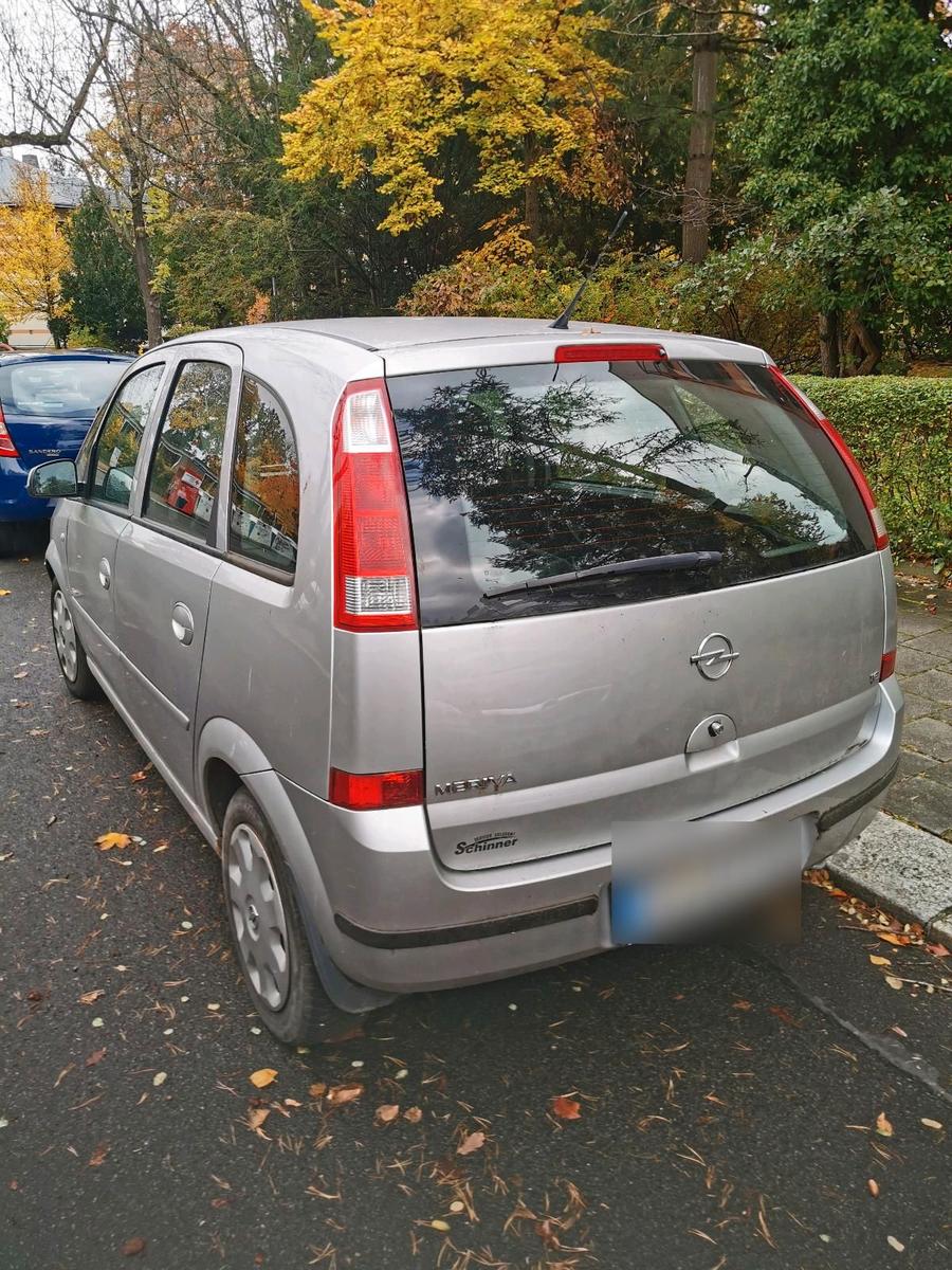 Opel Meriva 2005 — engine 101 HP (74kW)